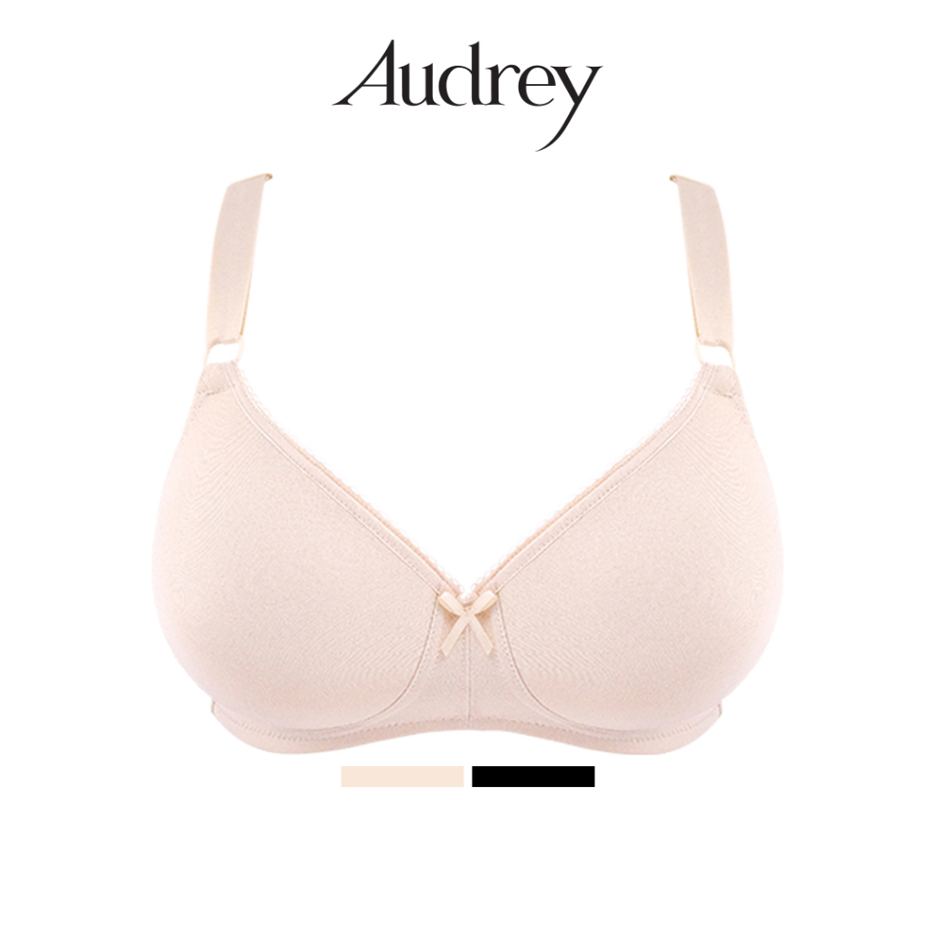 Audrey Classic Wireless 3/4 Moulded Cup Bra - B Cup Size 120-210