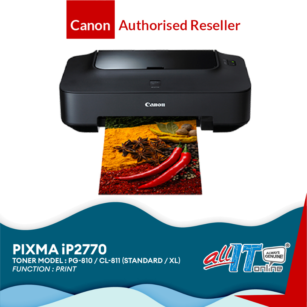 Canon Pixma iP2770 Inkjet Printer Easy and Affordable Professional