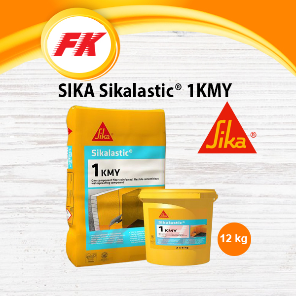 SIKA Sikalastic® 1KMY High Performance Waterproofing 1 KMY 12KG Toilet ...