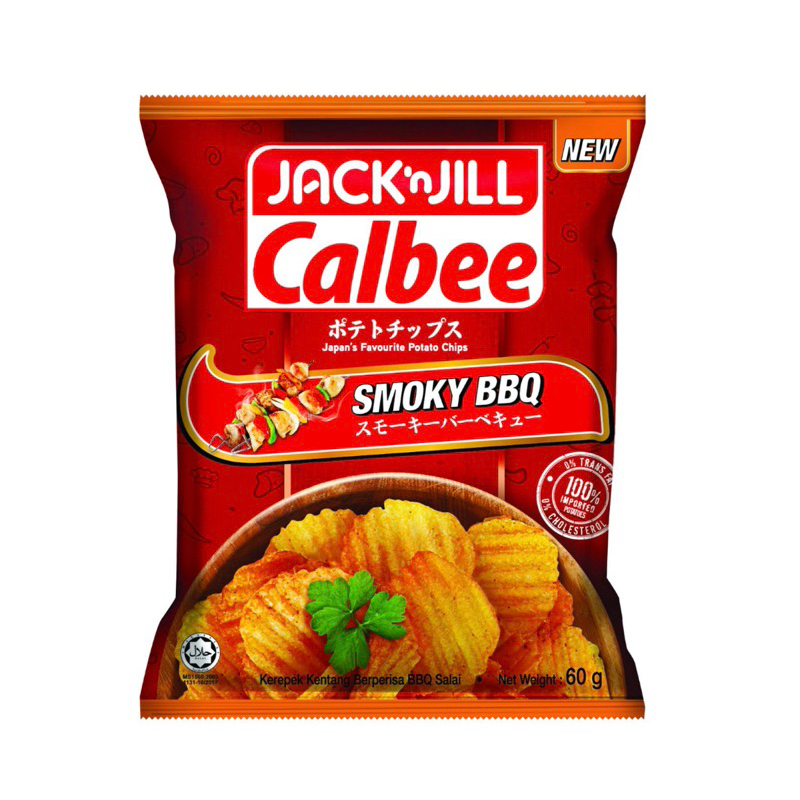 Jack ‘n Jill Calbee Potato Chips (60G) | Shopee Malaysia
