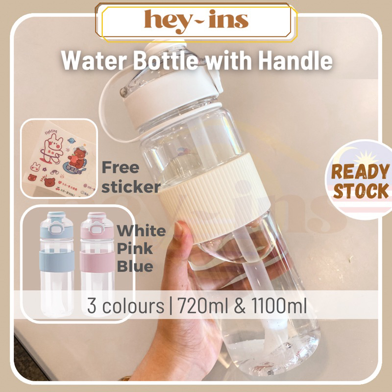 Minimalist 1.1 litre 720ml PP PC Plastic Water Bottle with silicon ...