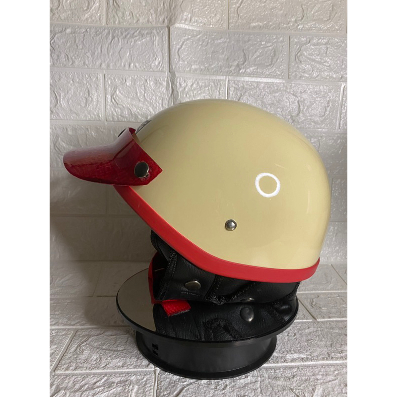 HF CHIPS HALF HELMET (LIMITED RED EDITION) Shopee Malaysia