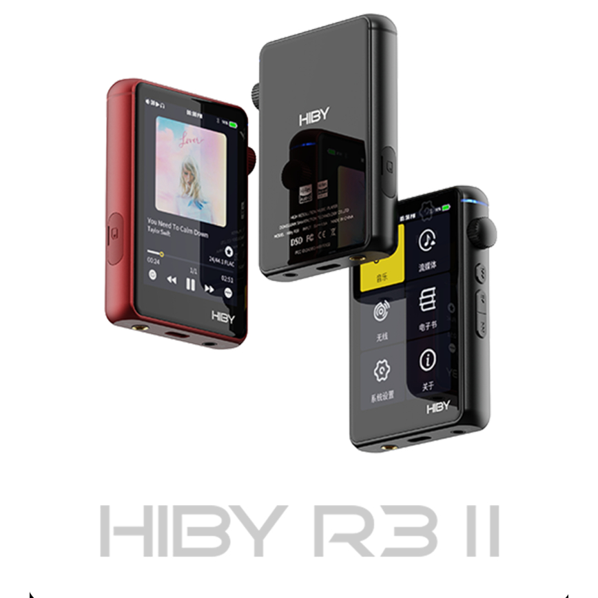 HiBy R3 II High Resolution Digital Audio Player (2023 Update from