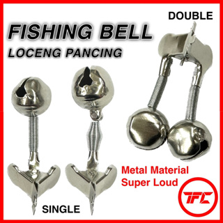Iron Metal Fishing Rod Bell Size Single S / Double S / Single M