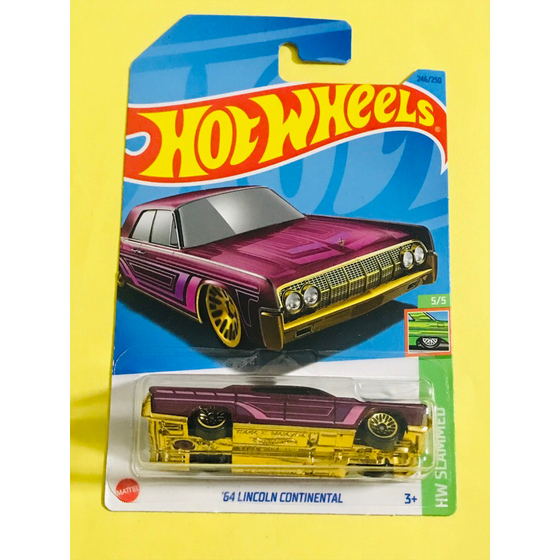 Hot Wheels ‘64 Lincoln Continental (Purple) HW Slammed Series (Case A