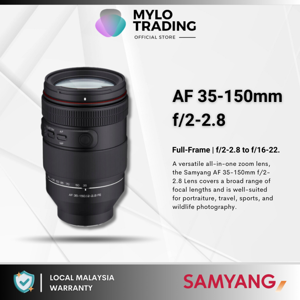 Samyang AF 35150mm f/22.8 Lens For Sony Mirrorless Digital Camera