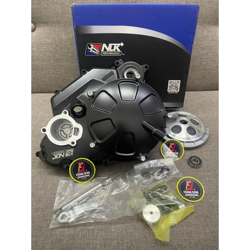 Y15ZR V1V2 SUPER CLUTCH CONVERSION PULL TYRE SET YAMAHA Y15 CASE COVER