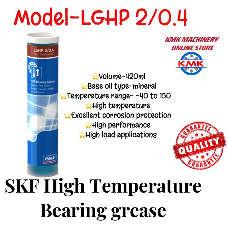 SKF GREASE LGHP 2/0.4(HIGH TEMPERATURE)(420ml) Shopee Malaysia