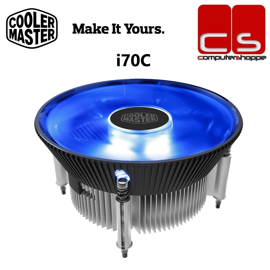 Cooler Master i70C Blue LED CPU Cooler for LGA 115X / 1200 Shopee Malaysia