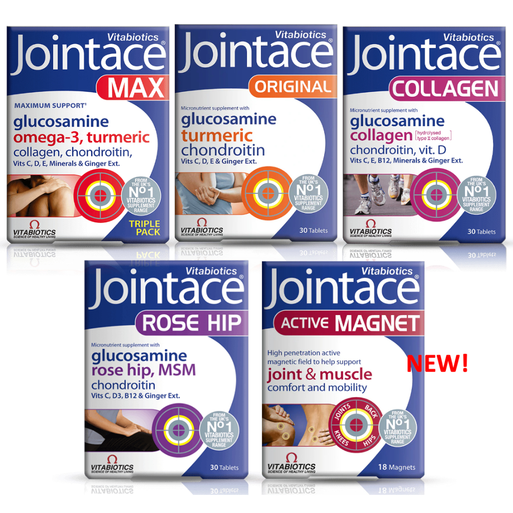 Vitabiotics Jointace Collagen Glucosamine / Max / Rose Hip / Original