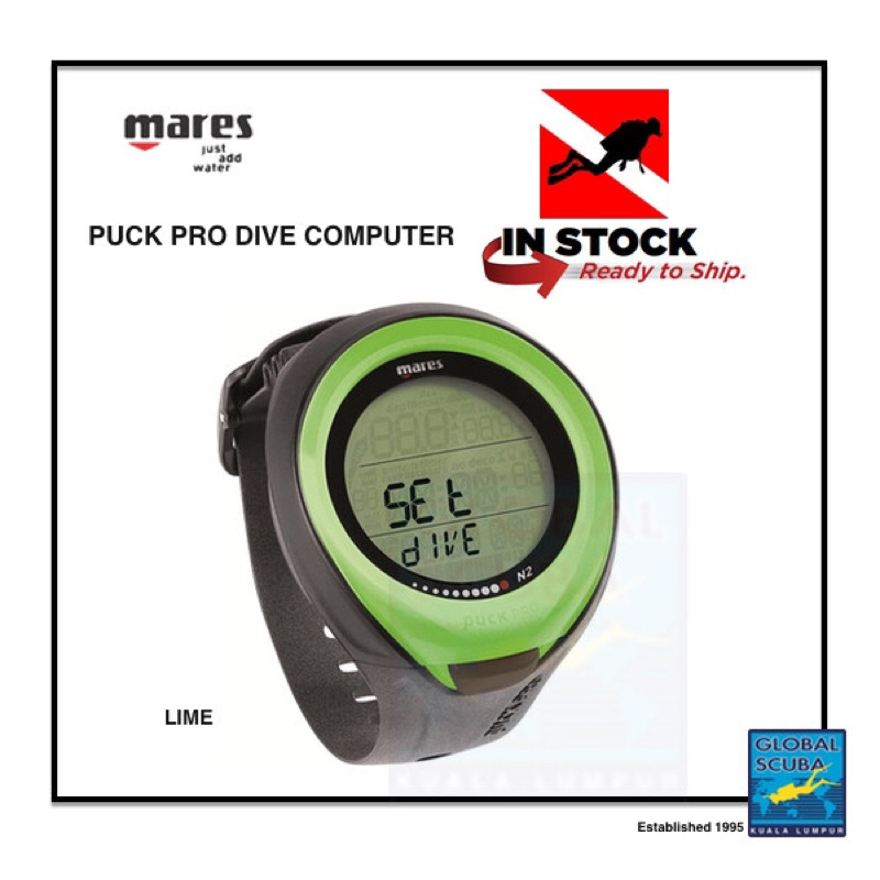 MARES Puck Pro Dive Computer for Scuba Diving with Nitrox Shopee Malaysia