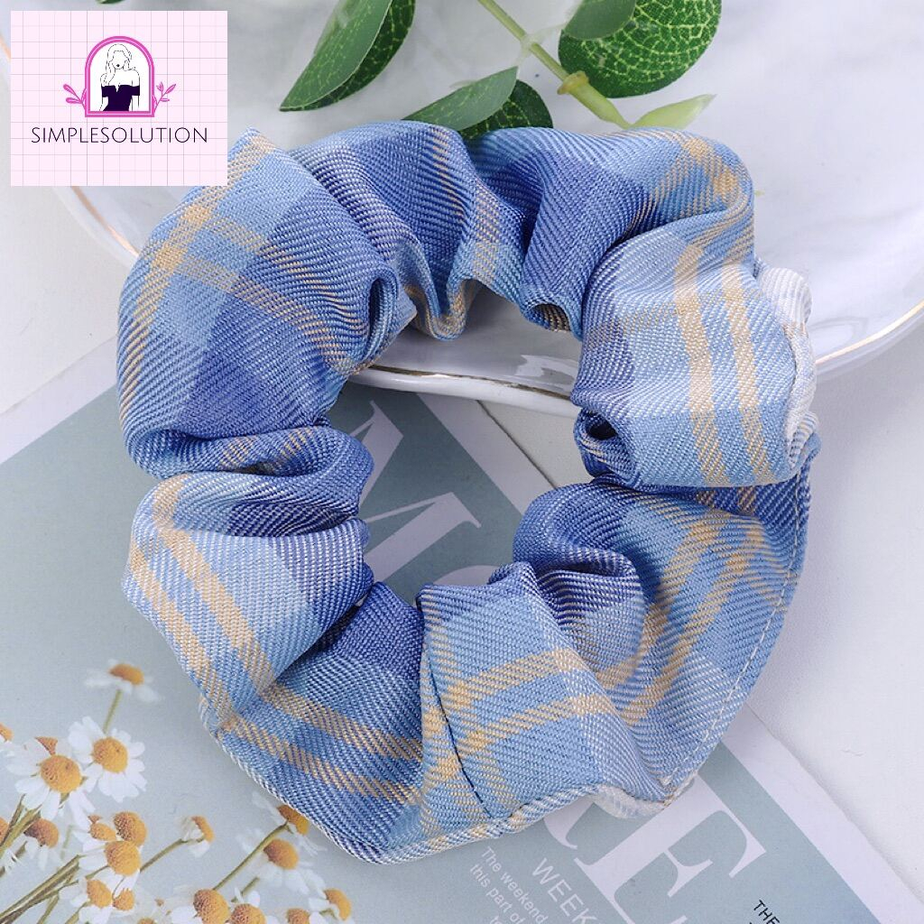 Getah Rambut Korean Hair Adorable Fashion Korean Hairbands Square Hair ...