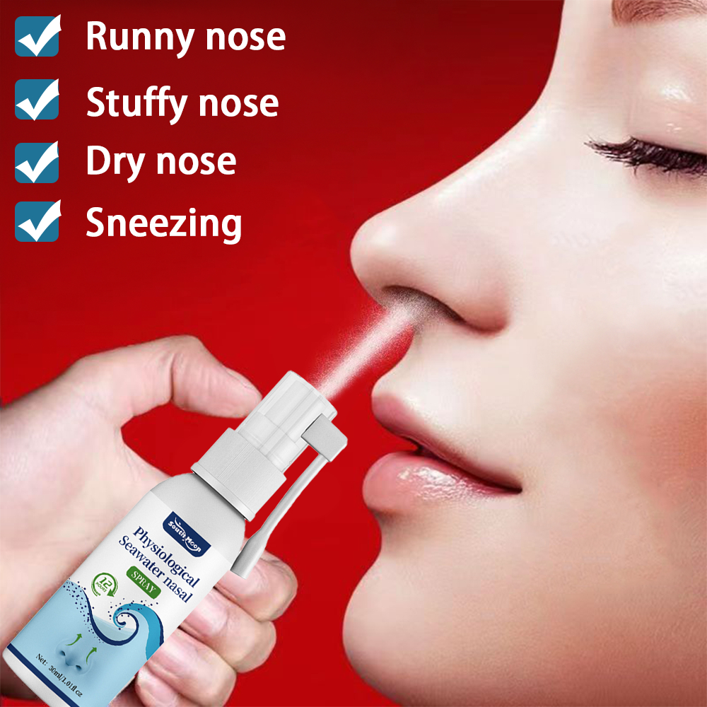 Nasal Spray rhinitis spray 鼻炎喷雾 for Children normal saline Nose Spray Allergies Antibacterial
