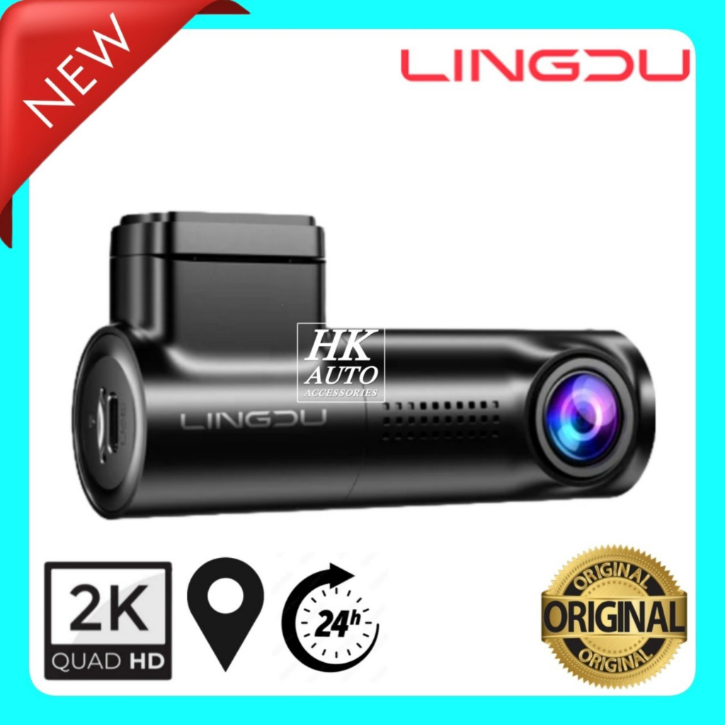 🌟🌟 New Arrived 🌟🌟 LINGDU D100 Dash cam recorder 2k Front only | Easy ...