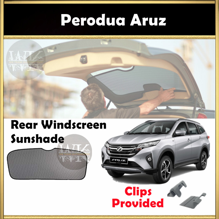 Premium Perodua Aruz Rear Windscreen Window Sun Shade Sunshade Cermin ...