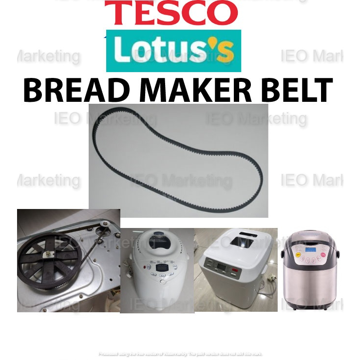 Tesco Lotus BM10 BM1333 BMS1 Bread Maker Replacement Belt Shopee Malaysia