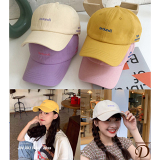 New Korean Baseball Cap Soft Top Solid Color Fashion Summer Sun