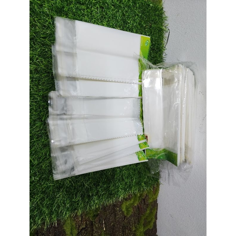 100 Pcs Transparent Self Adhesive Seal Plastic Storage Bag OPP