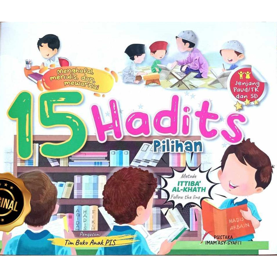 MENGHAFAL, MENULIS DAN MEWARNAI Kaedah Follow The Line - 15 HADITS ...