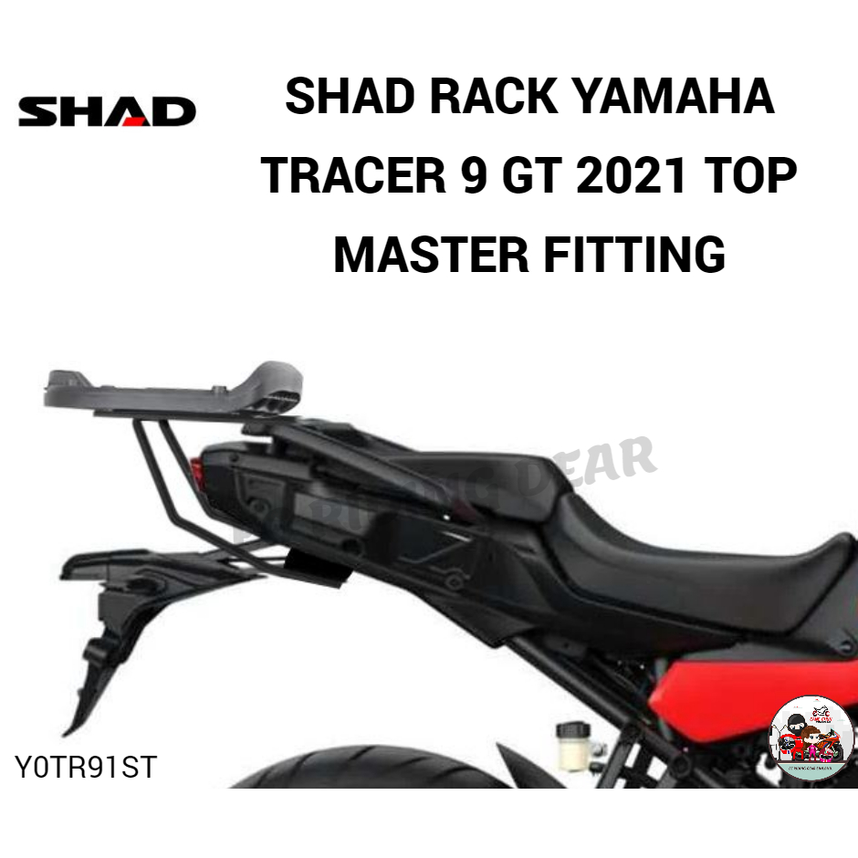 SHAD RACK YAMAHA TRACER 9 GT 2021 TOP MASTER FITTING Y0TR91ST | Shopee ...