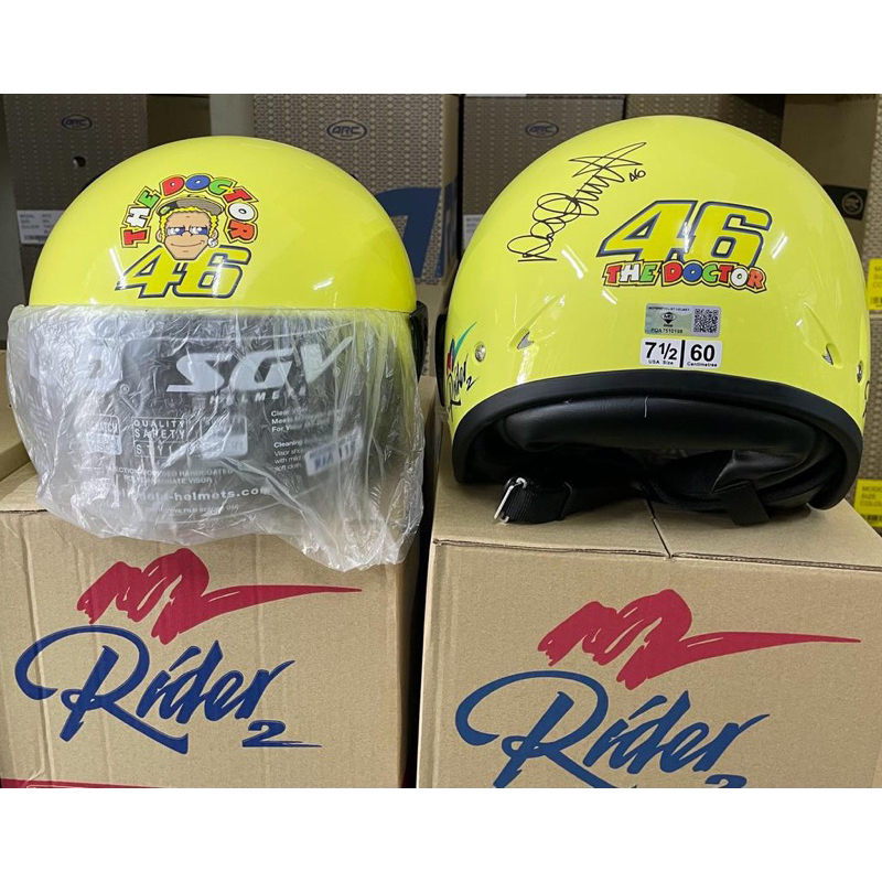️ Ready Stok ️Rossi Rosi Sign Tandatangan 46 Yellow Original SGV Rider ...