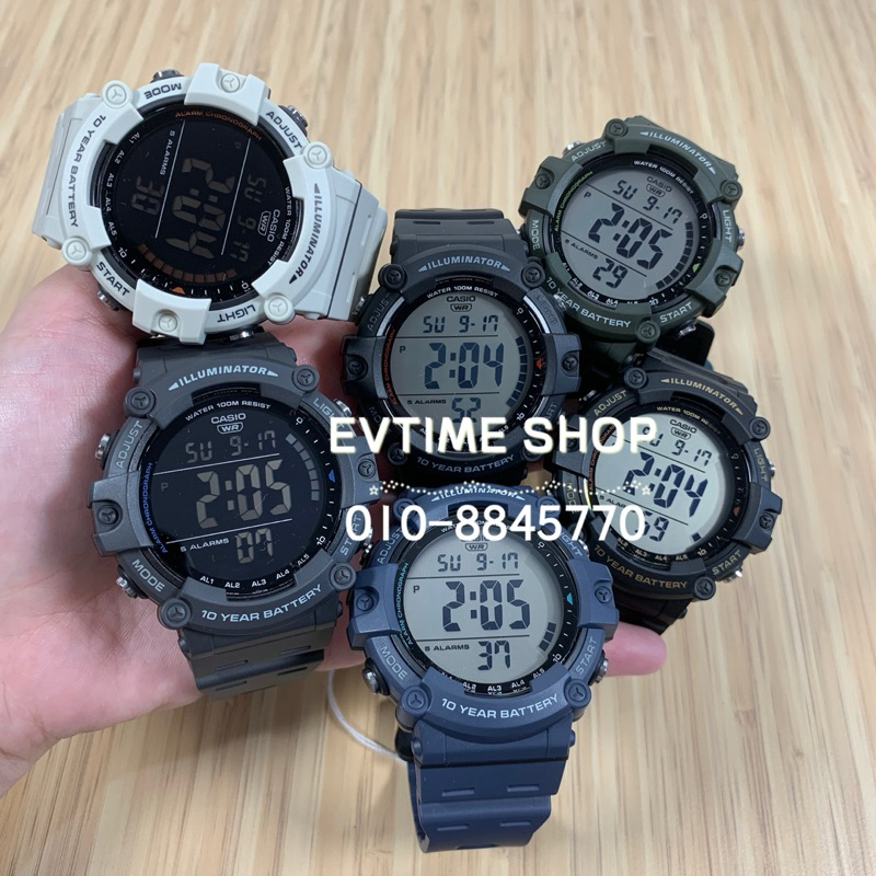 100% ORIGINAL CASIO DIGITAL AE-1500WH-1A / AE-1500WH-2A / AE-1500WH-8B ...