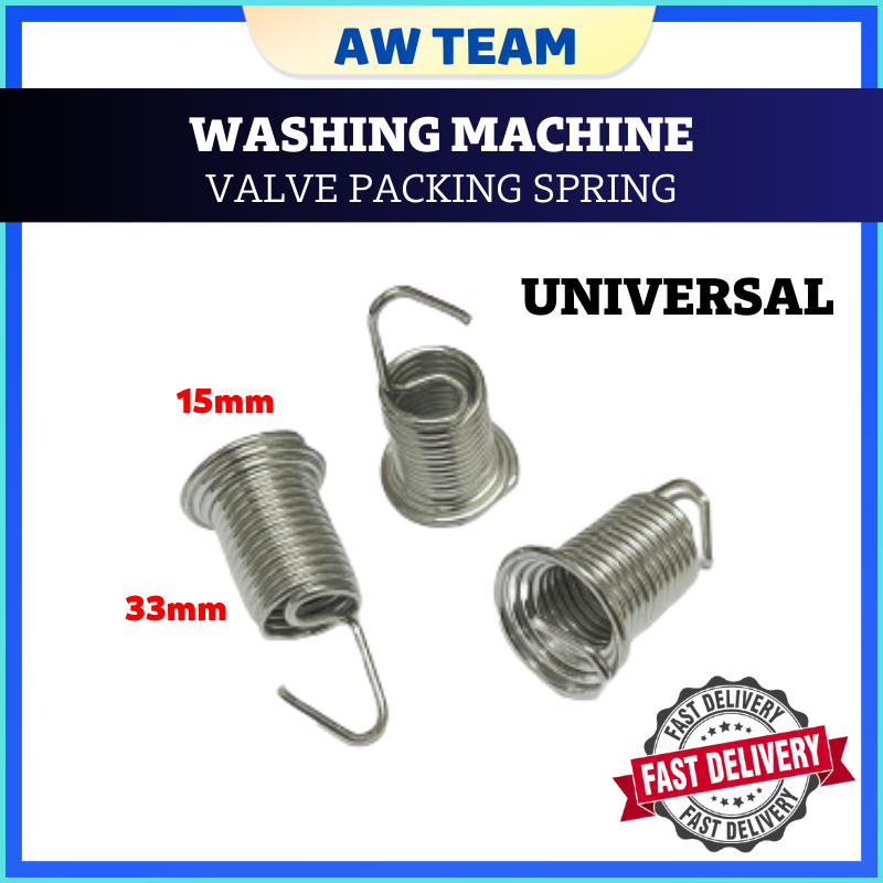 UNIVERSAL Washing Machine Drain Valve Packing Bellow Spring Shopee