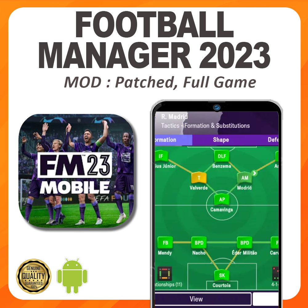 Football Manager 2023 Mobile MOD APK 📱[ LIFETIME PREMIUM]📱[NO VIRUS]📱