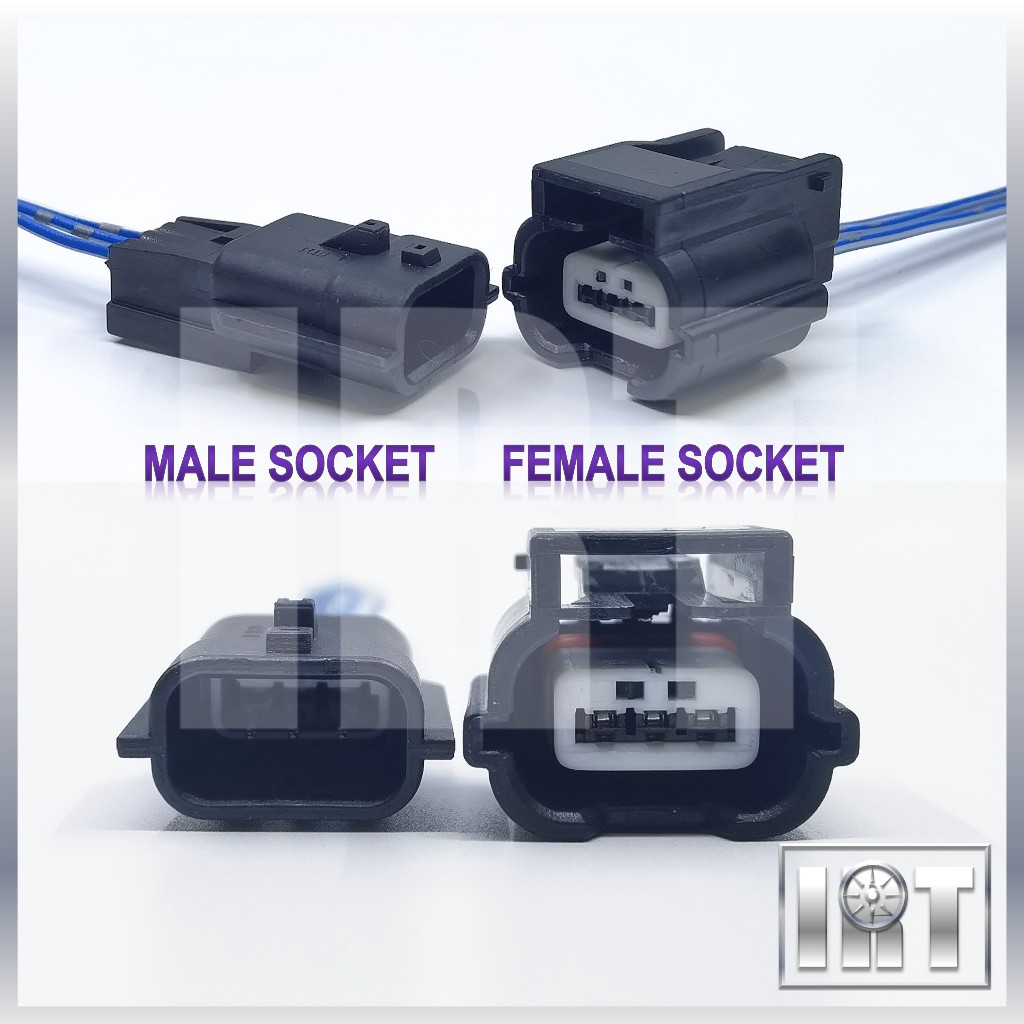 3 Pin Crank Sensor Socket Almera Sentra Nissan Late Cam Crankshaft ...