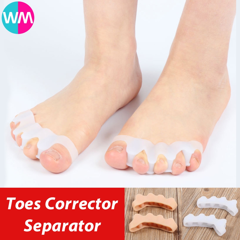 1 Pair Foot Hallux Valgus Orthopedic Feet Finger Corrector Toes Thumb Fingers Separator Divider