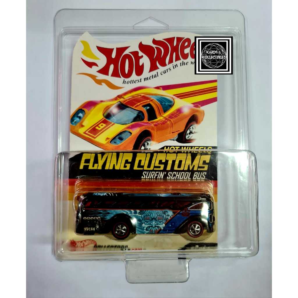 Hot Wheels Flying Customs Surfin School Bus | Shopee Malaysia