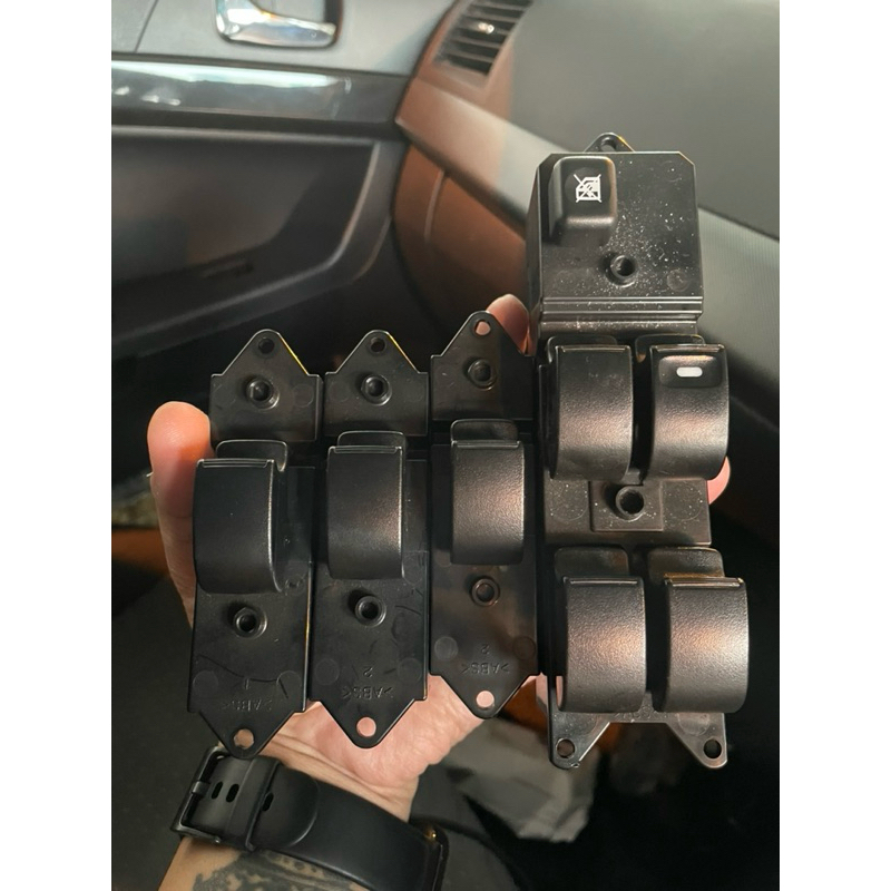Original Evo 10 Power Window Switch (Halfcut/Used) | Shopee Malaysia