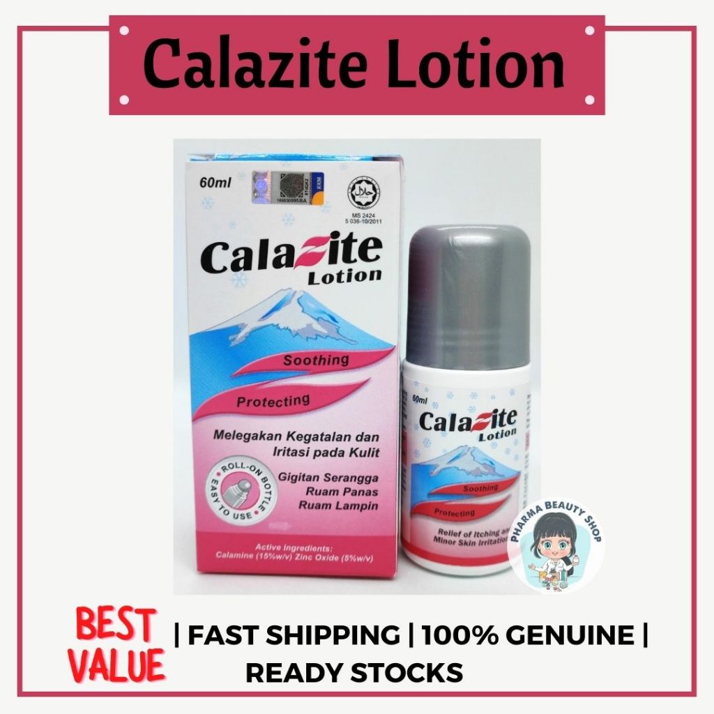 Calazite Lotion (Calamine) RollOn 60ml Shopee Malaysia