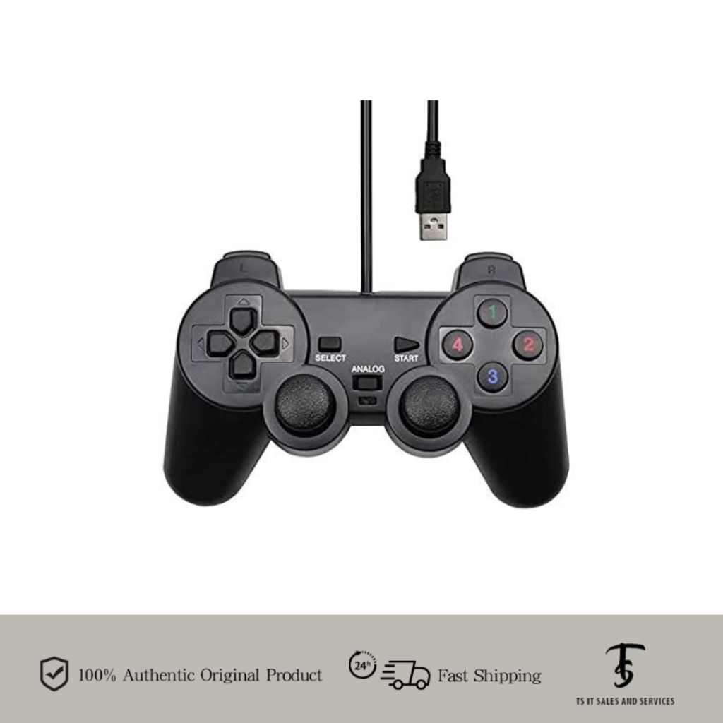 Single Gamepad Double Shock PC USB Gamepad Vibration / Joystick / PC