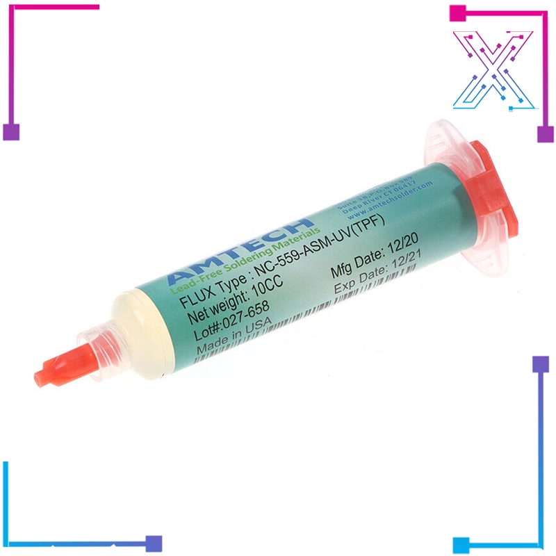 Amtech Soldering Flux Paste Rma223Uv Pcb Board NoClean Solder For