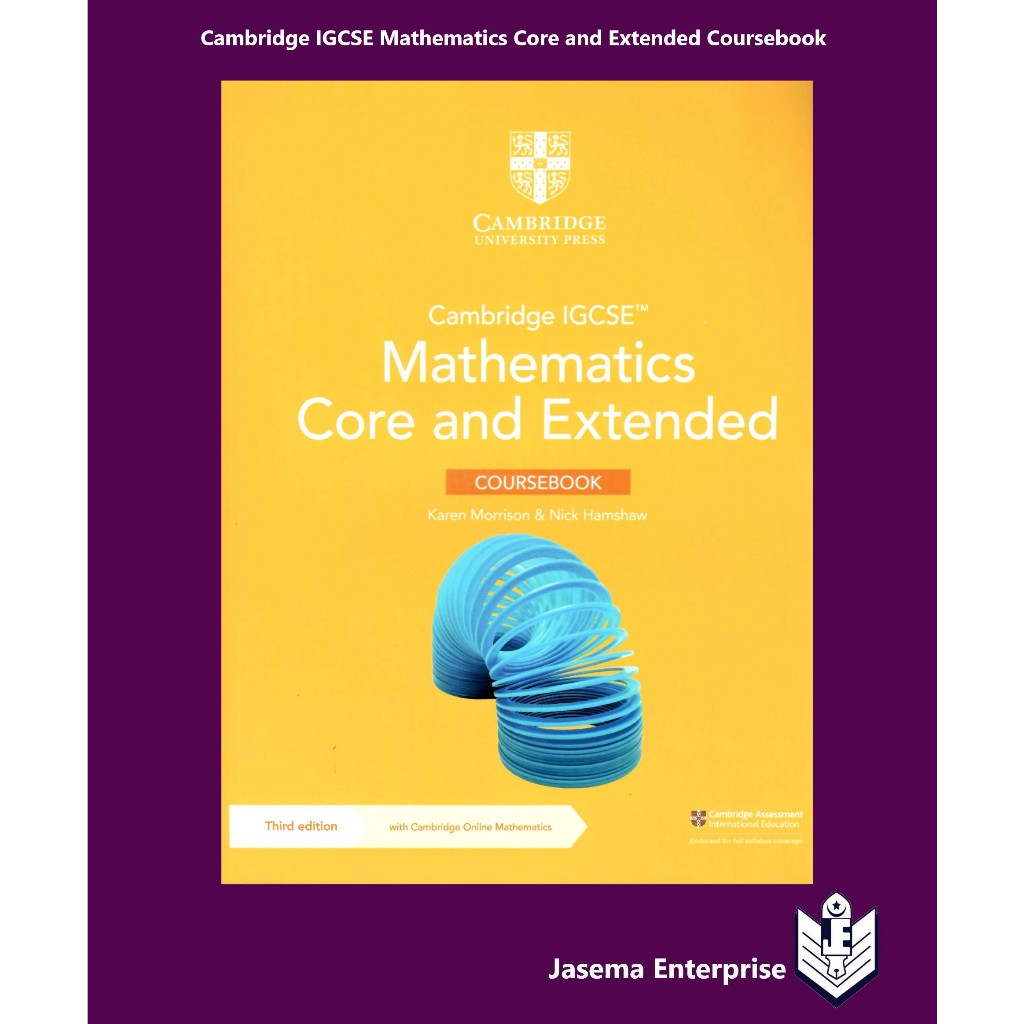 Cambridge IGCSE™ Mathematics Core & Extended Coursebook With Cambridge ...