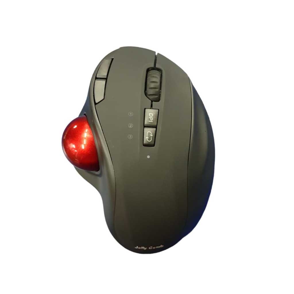 Original Jelly Comb Bluetooth Trackball Mouse Rechargeable 2.4G USB