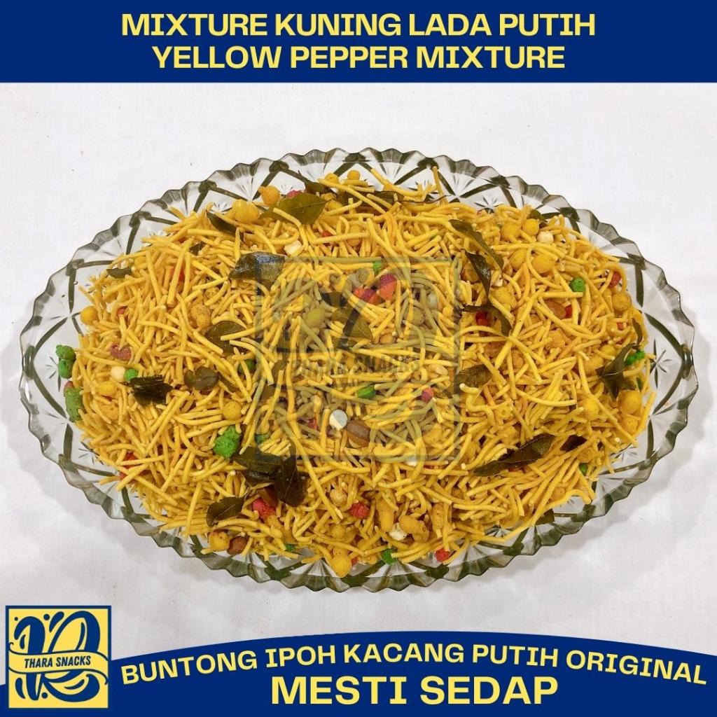 Thara Snacks Mixture Kuning Lada Putih Yellow Pepper Mixture Buntong ...