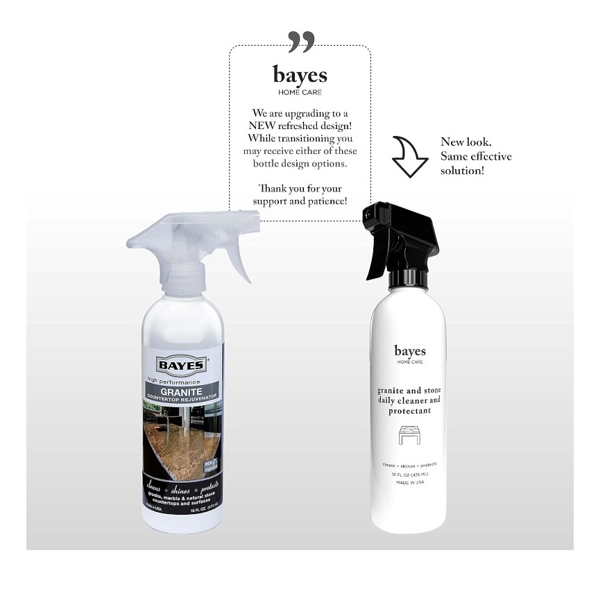 Bayes Granite and Stone Daily Cleaner and Protectant474ml Shopee