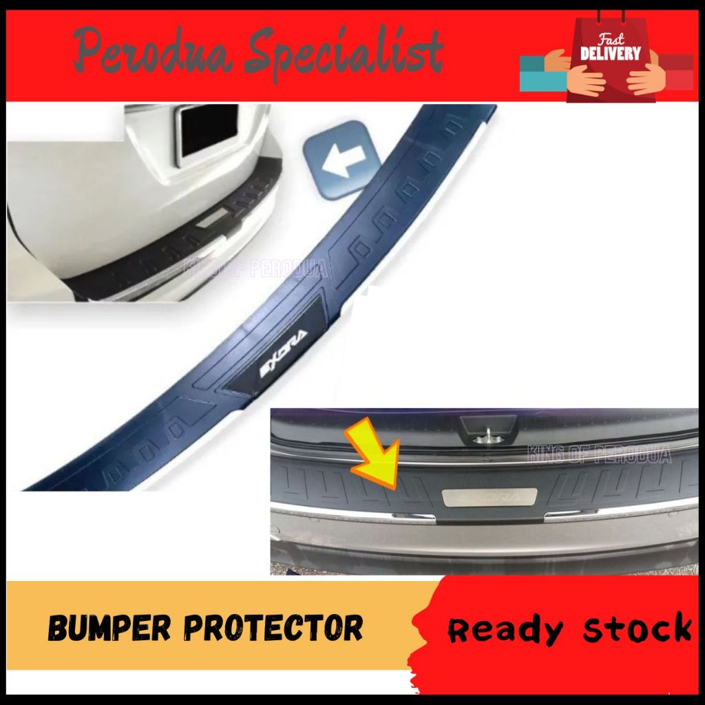 Proton Exora Bold / Facelift Rear Bumper Guard / Protector / Bumper