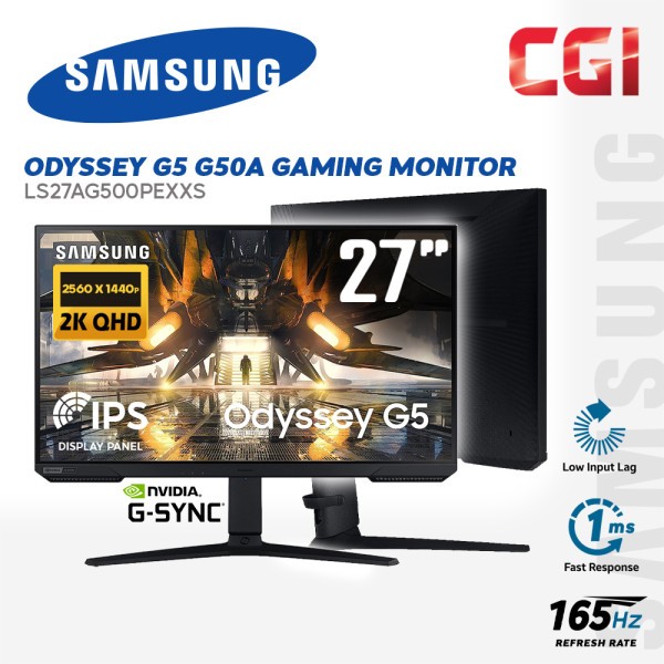 Samsung launches Odyssey G5 series gaming monitors