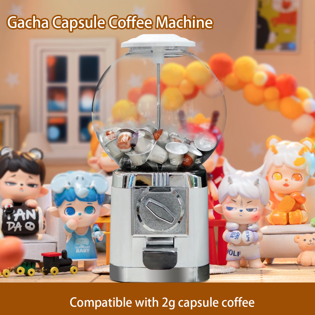 Home Capsule Coffee Gacha Machine Capsule Coffee Storage Machine