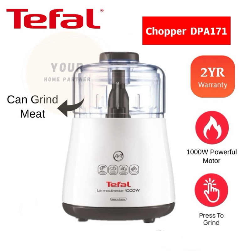 Tefal La Moulinette DPA130 hakmolen Wit
