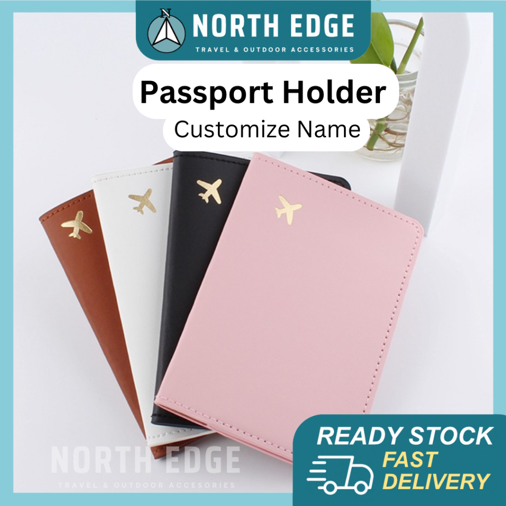 READY STOCK]PU Leather Passport Cover With ID Card Passport Holder Passport Wallet Sarung Pasport 护照保护套 I.3016359