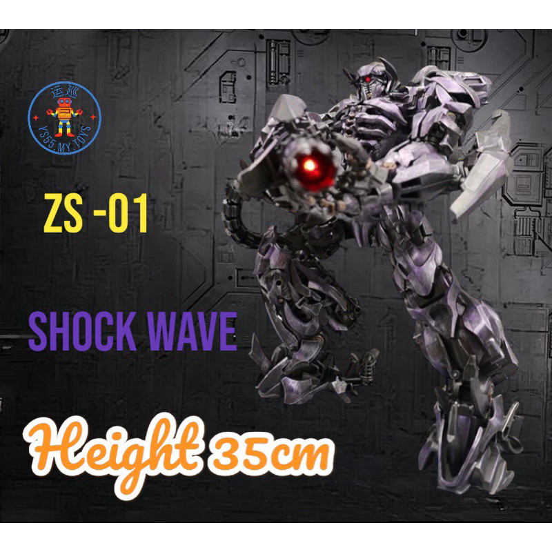 Zeus Toys ZS 01 Transformer Oversized Studio Series SS 56 Shockwave