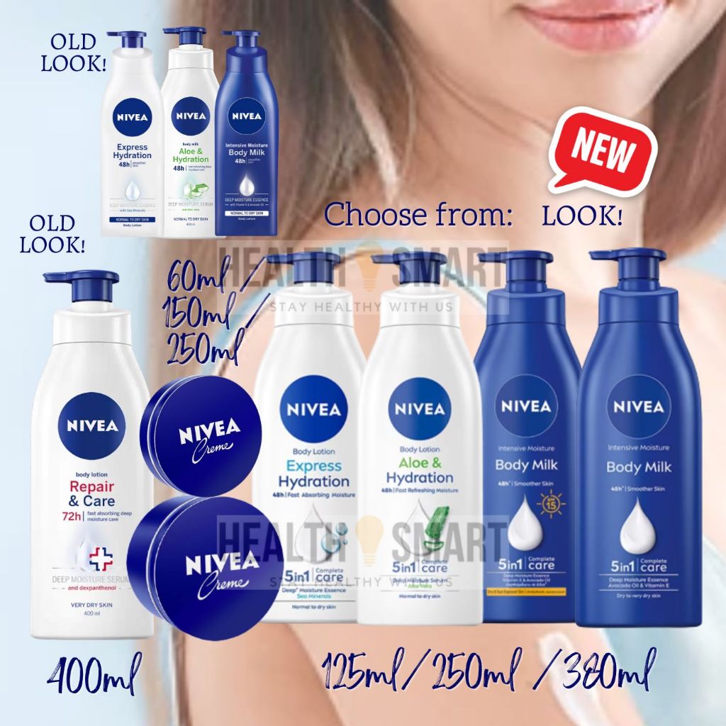 Nivea Body Lotion Intensive Moisture / Express Hydration / Aloe