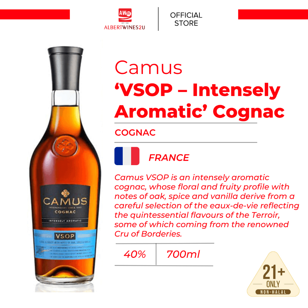 Camus ‘VSOP – Intensely Aromatic’ Cognac | Shopee Malaysia