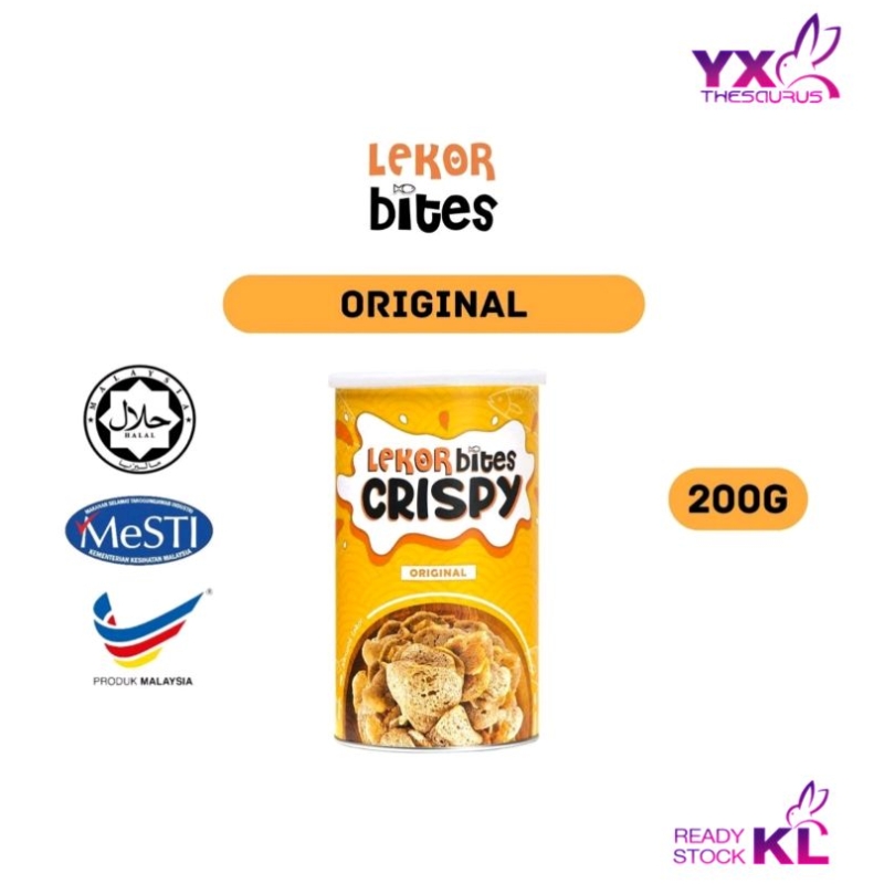 (Ready Stock) Lekor Bites Crispy Fish(Halal) - Original (200g) | Shopee ...