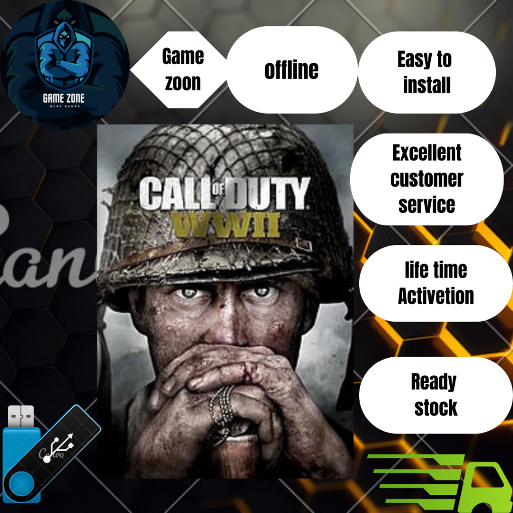 PC Game] Call of Duty World War 2 (WW2) - Offline 32GB Pen-drive ...