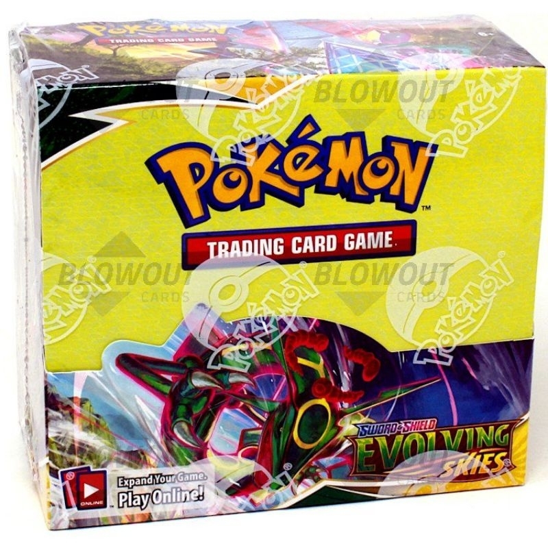 Pokemon Trading Card Game Evolving Skies Booster Box Shopee Malaysia